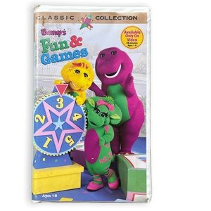 Barney’s Fun & Games VHS